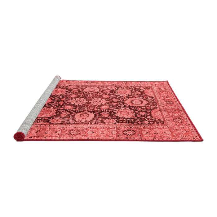 Industrial Red Washable Rugs