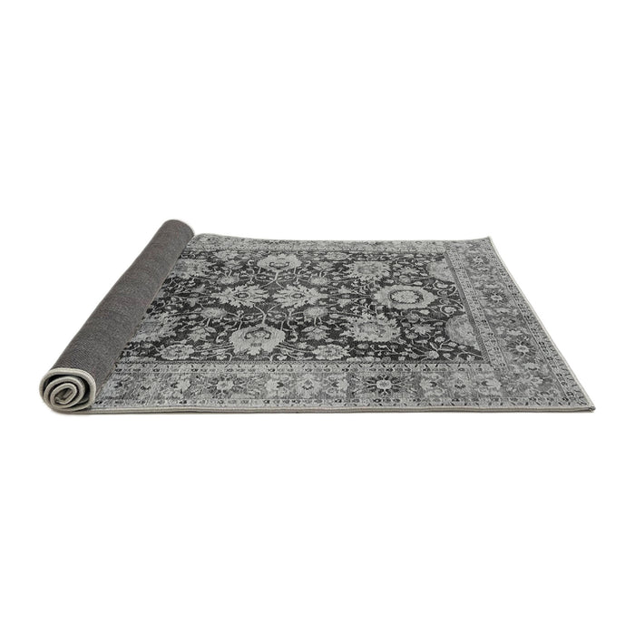 Sideview of Oriental Gray Industrial Rug, urb1145gry