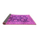 Sideview of Oriental Pink Industrial Rug, urb1145pnk