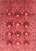 Oriental Red Industrial Area Rugs