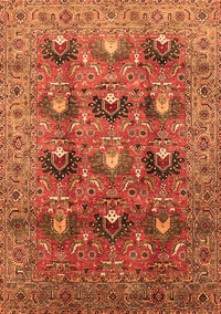 Oriental Orange Industrial Rug, urb1146org