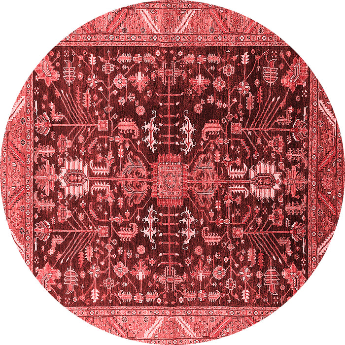 Oriental Red Industrial Rug, urb1147red