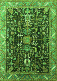 Oriental Green Industrial Rug, urb1147grn