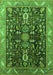 Oriental Green Industrial Rug, urb1147grn