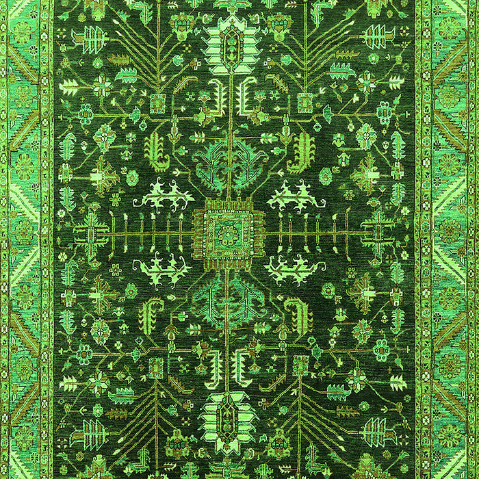 Oriental Green Industrial Rug, urb1147grn