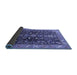 Sideview of Oriental Blue Industrial Rug, urb1147blu