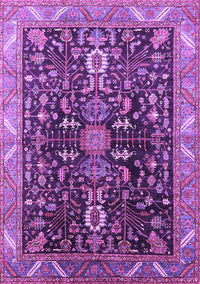 Oriental Purple Industrial Rug, urb1147pur