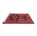 Industrial Red Washable Rugs