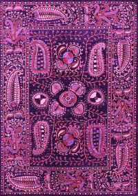 Oriental Pink Industrial Rug, urb1148pnk