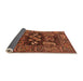 Sideview of Oriental Orange Industrial Rug, urb1148org