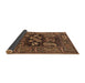 Sideview of Oriental Brown Industrial Rug, urb1148brn