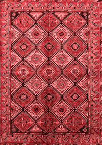 Oriental Red Industrial Rug, urb1149red