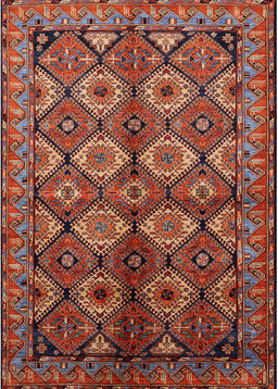 Mid-Century Modern Cranberry Red Oriental Rug, urb1149