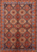 Mid-Century Modern Cranberry Red Oriental Rug, urb1149