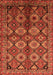 Oriental Orange Industrial Rug, urb1149org