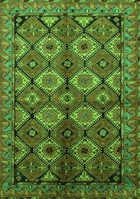 Oriental Green Industrial Rug, urb1149grn