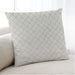 Lifestyle Image of Mid-Century Modern Urban Square Champagne Beige Throw Pillow, 18 inch by 18 inch, pwurb114