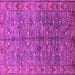 Square Oriental Pink Industrial Rug, urb1150pnk