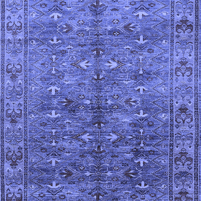 Oriental Blue Industrial Rug, urb1150blu