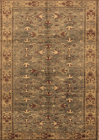 Oriental Brown Industrial Rug, urb1150brn