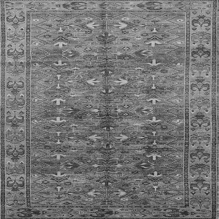 Square Oriental Gray Industrial Rug, urb1150gry