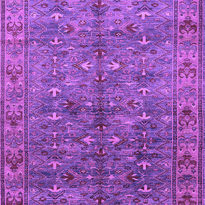 Machine Washable Oriental Purple Industrial Area Rugs, wshurb1150pur