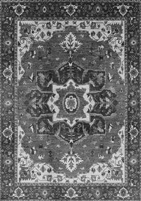 Oriental Gray Industrial Rug, urb1151gry