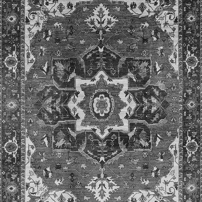 Oriental Gray Industrial Rug, urb1151gry