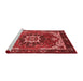 Industrial Red Washable Rugs