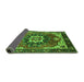 Sideview of Oriental Green Industrial Rug, urb1151grn