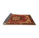 Sideview of Oriental Orange Industrial Rug, urb1151org