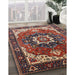 Machine Washable Industrial Modern Brown Rug in a Family Room, wshurb1151