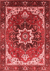 Oriental Red Industrial Rug, urb1151red