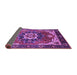 Sideview of Oriental Purple Industrial Rug, urb1151pur