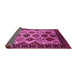 Sideview of Oriental Pink Industrial Rug, urb1152pnk