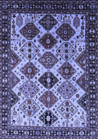 Oriental Blue Industrial Rug, urb1152blu