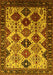 Oriental Yellow Industrial Rug, urb1152yw