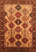 Oriental Orange Industrial Rug, urb1152org