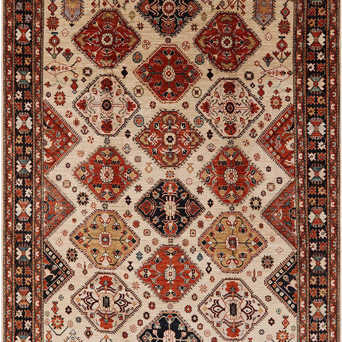 Machine Washable Industrial Modern Saffron Red Rug, wshurb1152