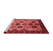 Industrial Red Washable Rugs