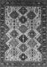 Machine Washable Oriental Gray Industrial Rug, wshurb1152gry