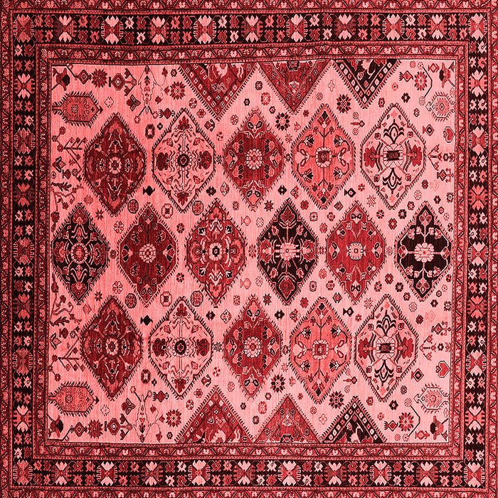 Oriental Red Industrial Rug, urb1152red