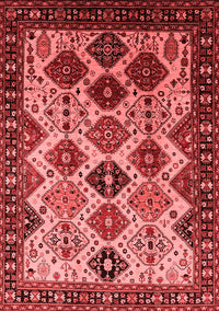 Oriental Red Industrial Rug, urb1152red