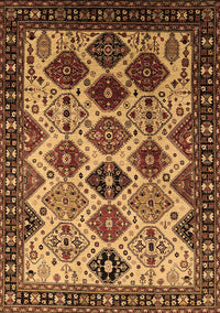 Oriental Brown Industrial Rug, urb1152brn