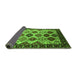 Sideview of Oriental Green Industrial Rug, urb1152grn