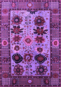 Oriental Purple Industrial Rug, urb1153pur