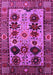 Oriental Pink Industrial Rug, urb1153pnk