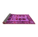 Sideview of Oriental Pink Industrial Rug, urb1153pnk