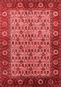 Oriental Red Industrial Rug, urb1154red