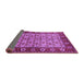 Sideview of Oriental Purple Industrial Rug, urb1154pur